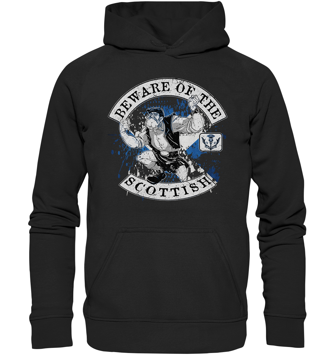 Beware Of The Scottish - Kids Premium Hoodie