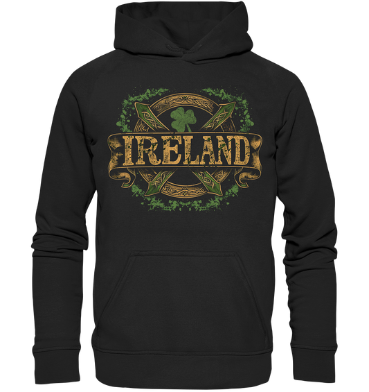 Ireland "Shamrock / Crest II"  - Kids Premium Hoodie