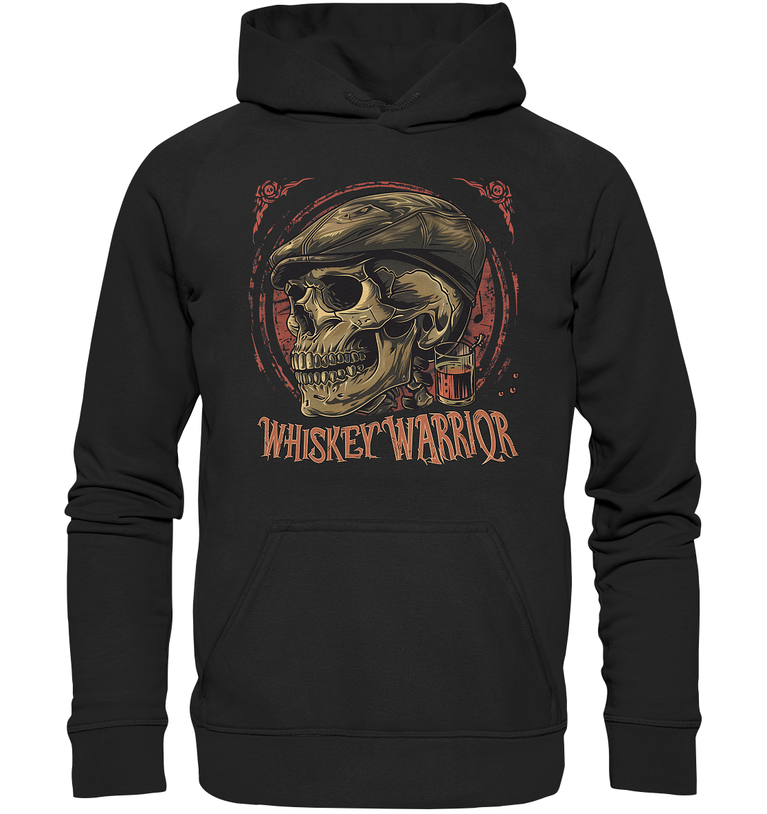 Whiskey Warrior "Flatcap-Skull I"  - Kids Premium Hoodie