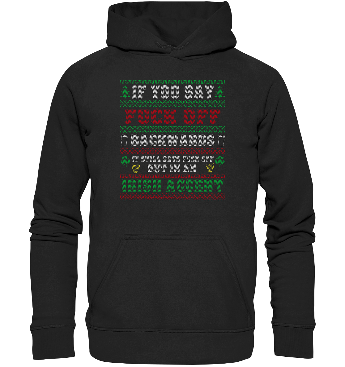 If You Say F*ck Off (Christmas) - Kids Premium Hoodie