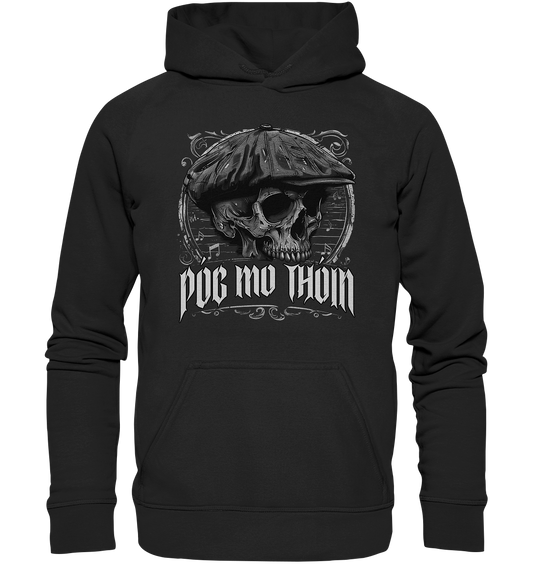 Póg Mo Thóin Streetwear "Flatcap-Skull III" - Kids Premium Hoodie