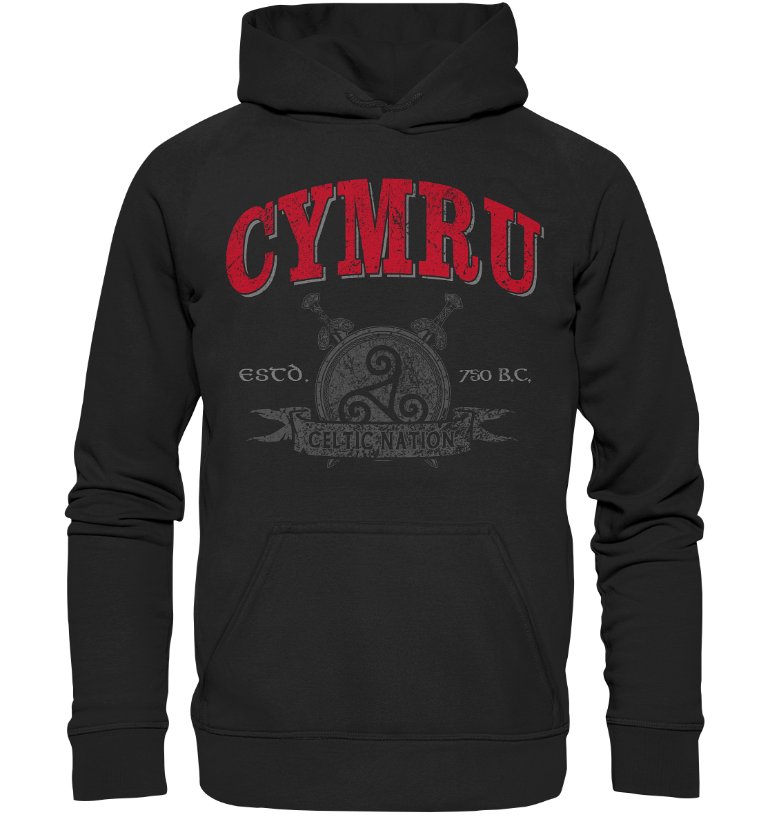 Cymru "Celtic Nation" - Kids Premium Hoodie