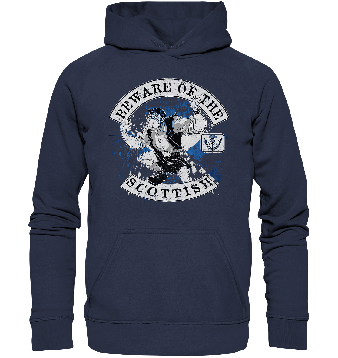 Beware Of The Scottish - Kids Premium Hoodie