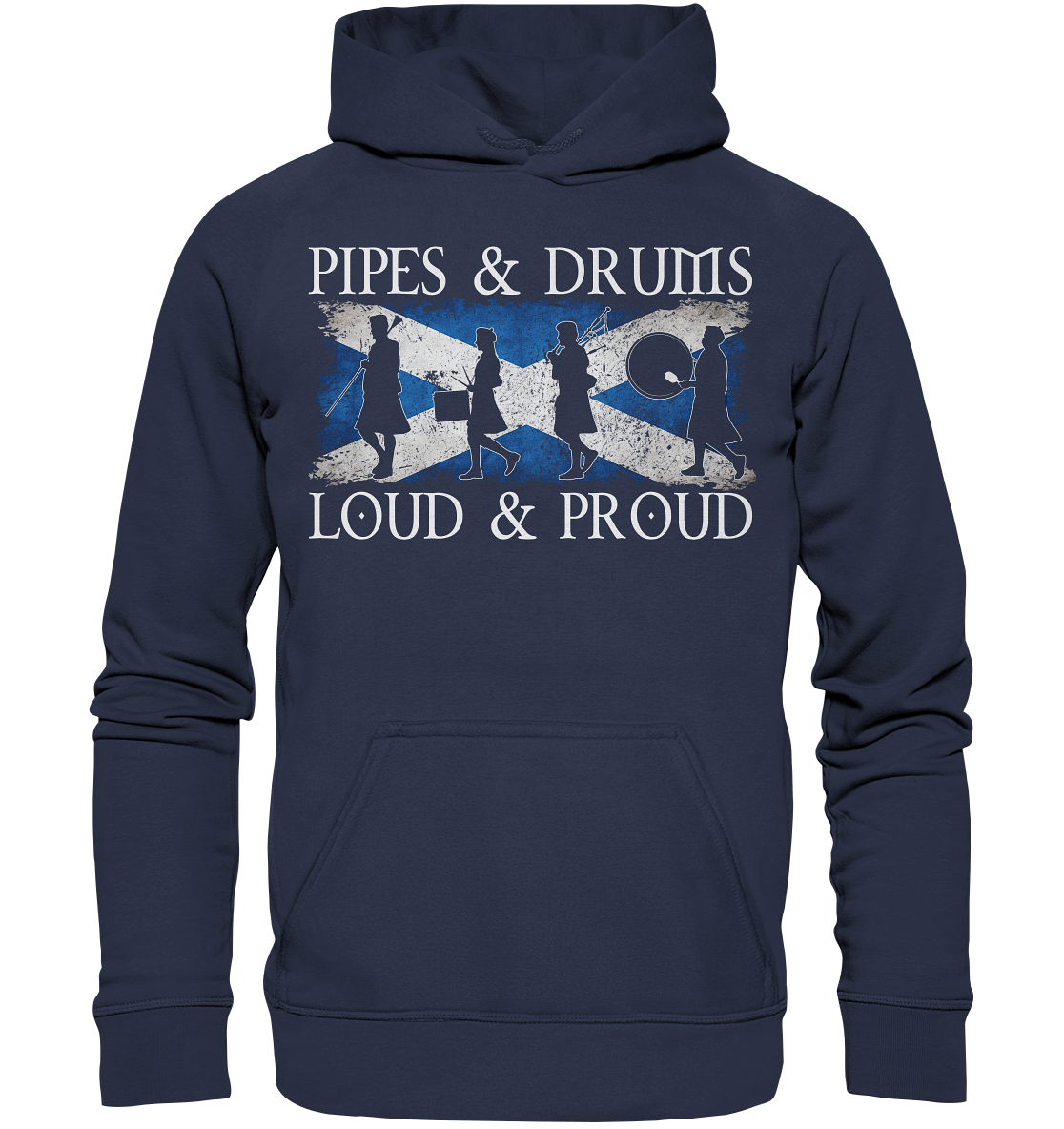 Pipes & Drums "Loud & Proud / Band" - Kids Premium Hoodie