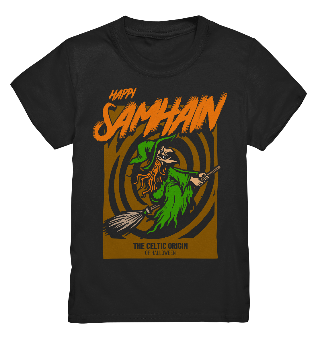 Happy Samhain "Witch" - Kids Premium Shirt