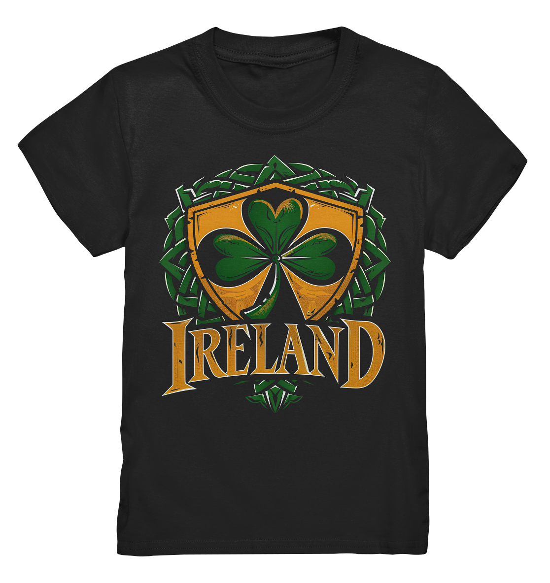 Ireland "Shamrock / Crest"  - Kids Premium Shirt