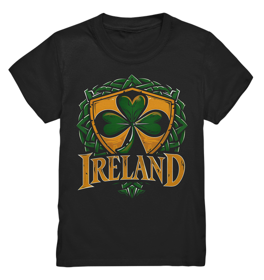 Ireland "Shamrock / Crest"  - Kids Premium Shirt