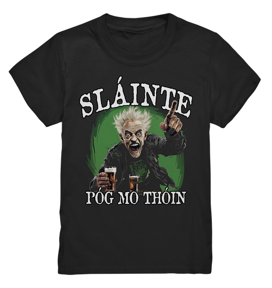 Sláinte "Póg Mo Thóin" - Kids Premium Shirt