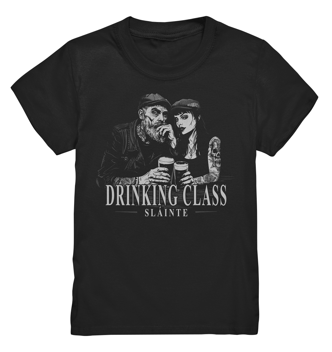 Drinking Class "Sláinte / Irish Pub Couple I" - Kids Premium Shirt