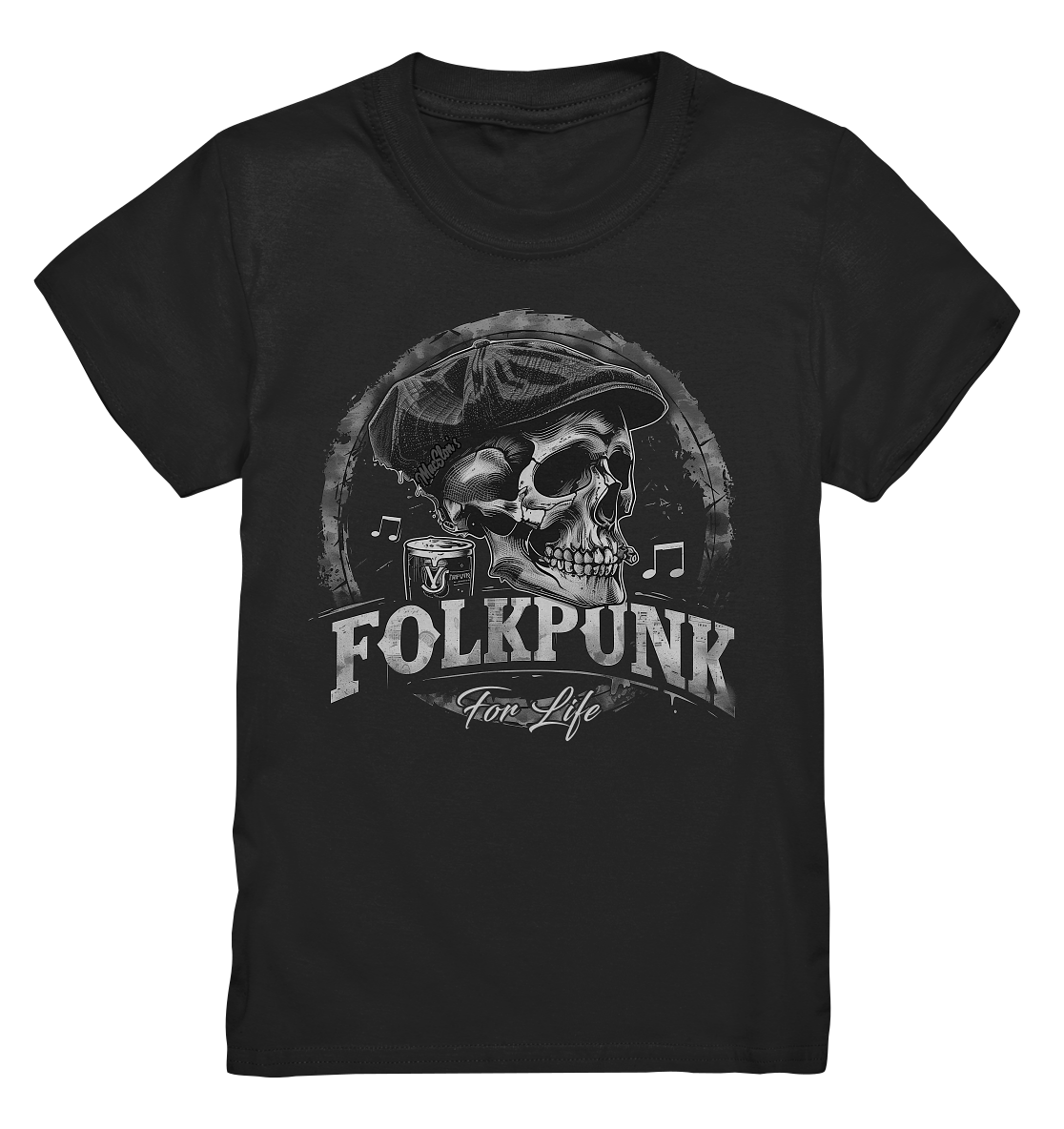 Folkpunk "For Life I" - Kids Premium Shirt