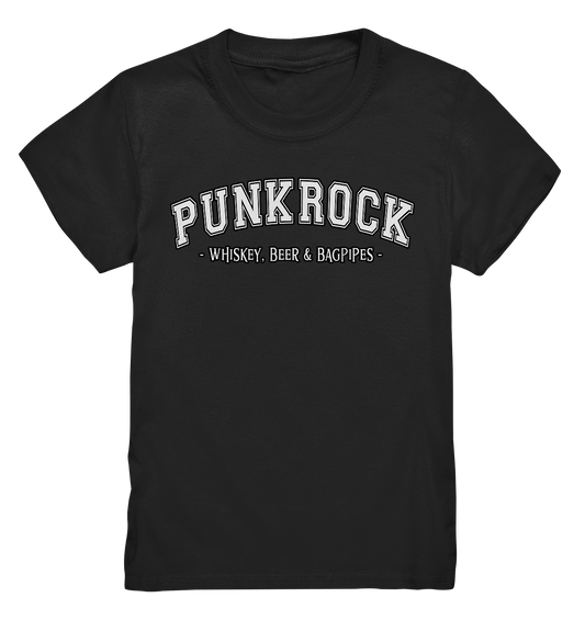 Punkrock "Whiskey, Beer & Bagpipes" - Kids Premium Shirt