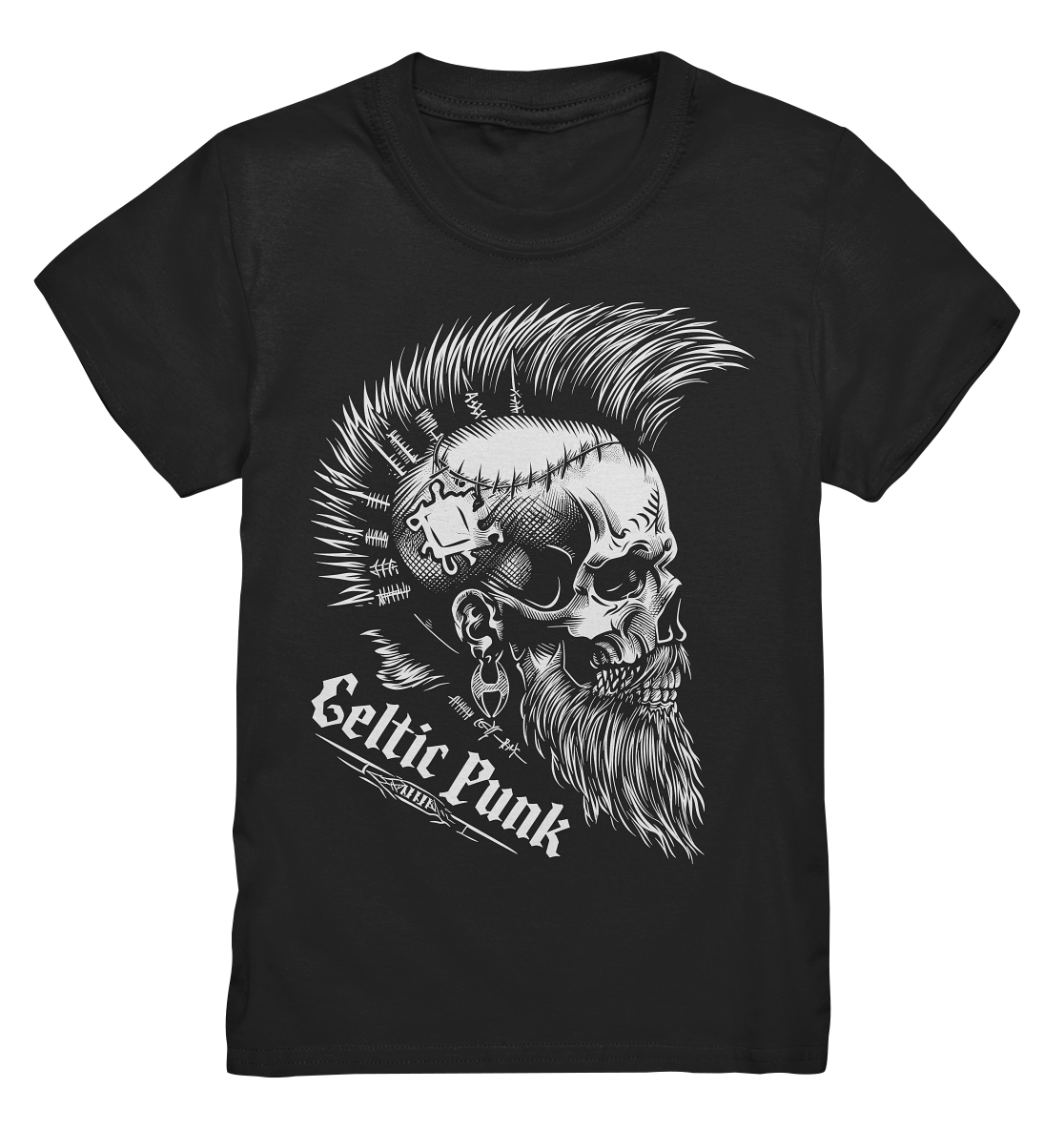 Celtic Punk "Skull" - Kids Premium Shirt