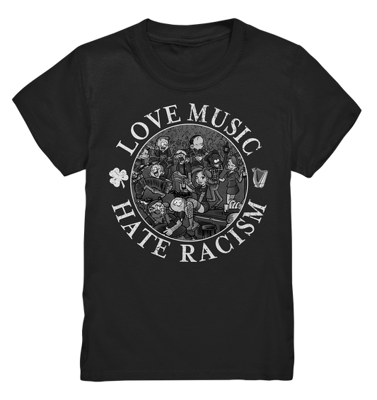 Love Music - Hate Racism "Irish Pub" - Kids Premium Shirt