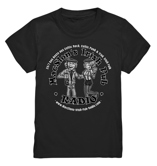 MacSlon's Radio "24/7 - Punk Couple" - Kids Premium Shirt