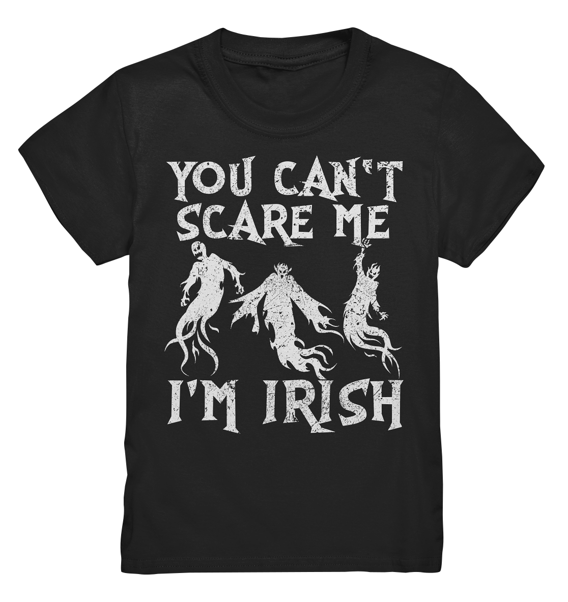 You Can't Scare Me, I'm Irish "Samhain" - Kids Premium Shirt