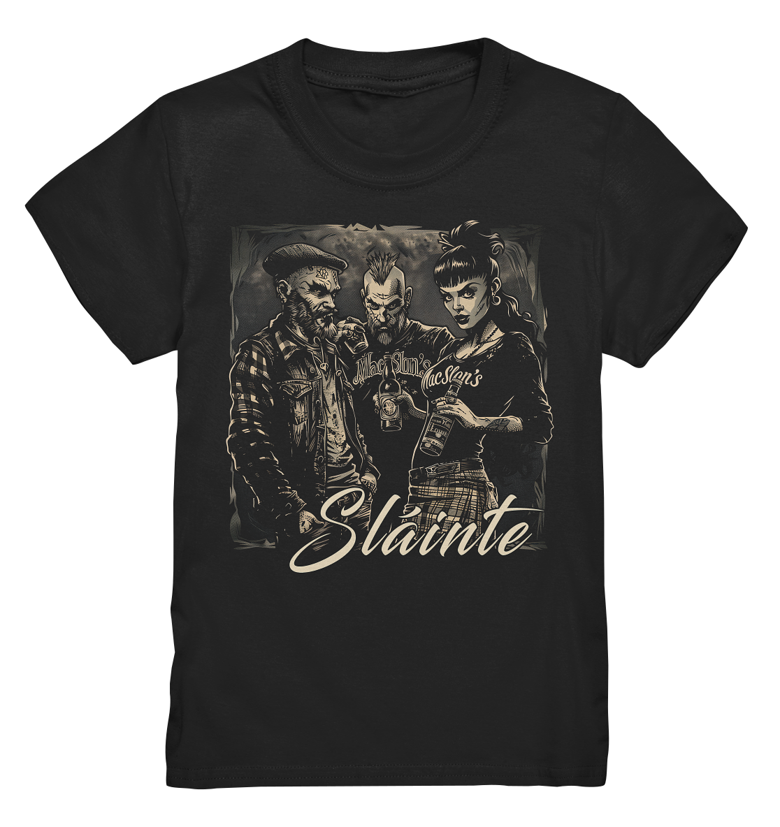 Sláinte "Group Of Punks I" - Kids Premium Shirt