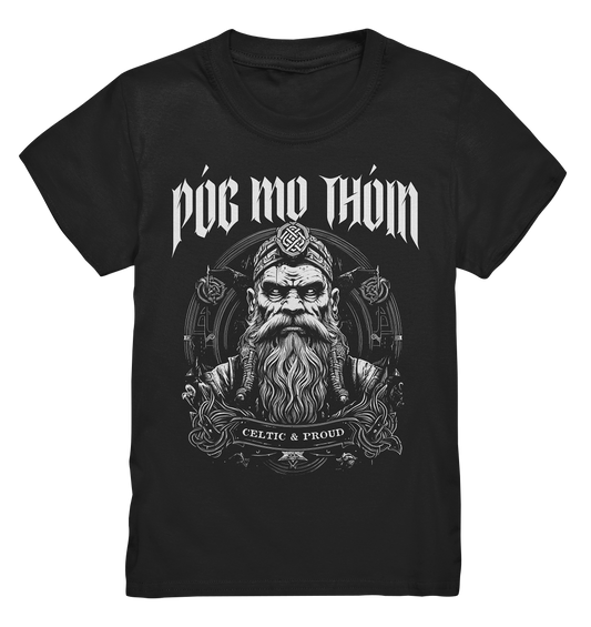Póg Mo Thóin Streetwear "Celtic & Proud" - Kids Premium Shirt