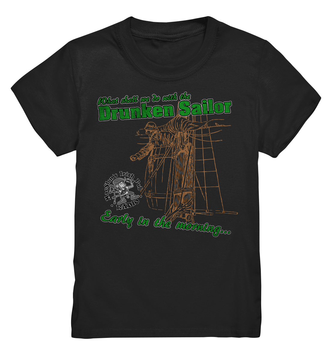 "Drunken Sailor" - Kids Premium Shirt