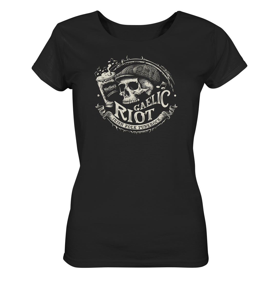 Gaelic Riot "Irish Folk Punkrock I" - Ladies Organic Shirt