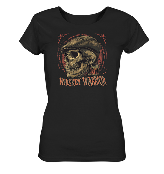Whiskey Warrior "Flatcap-Skull I"  - Ladies Organic Shirt