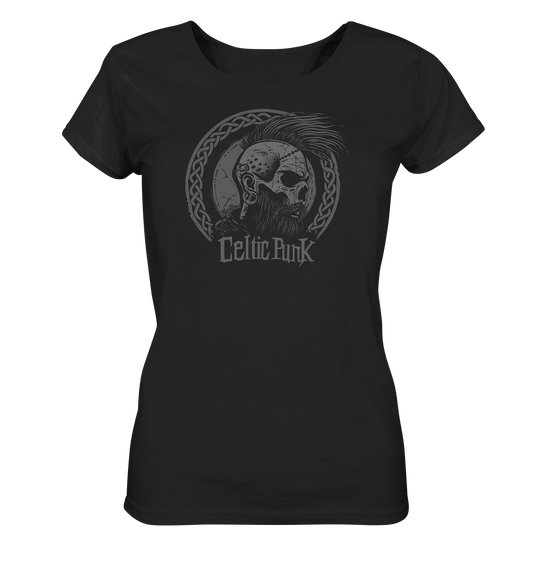 Celtic Punk "Skull / Circle II" - Ladies Organic Shirt