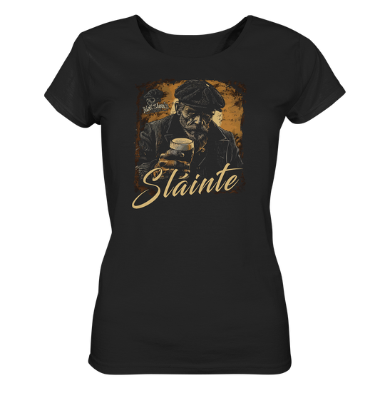 Sláinte "Old Irish Bastard V" - Ladies Organic Shirt