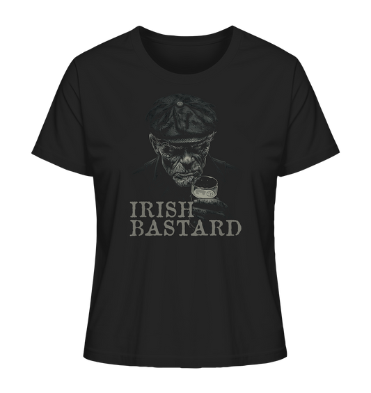 Irish Bastard "Old Irish Man VI"  - Ladies Organic Shirt
