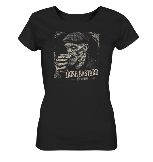 Irish Bastard "Old Irish Man IV" - Ladies Organic Shirt