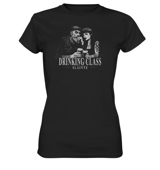 Drinking Class "Sláinte / Irish Pub Couple I" - Ladies Premium Shirt
