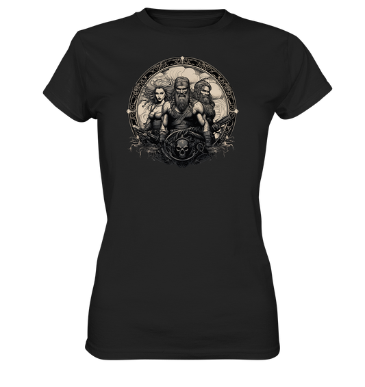 Celtic Warrior "Group / Skull"  - Ladies Premium Shirt