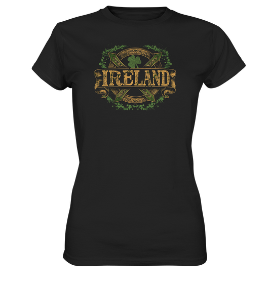 Ireland "Shamrock / Crest II"  - Ladies Premium Shirt