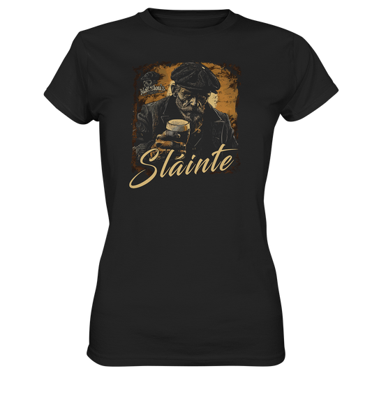 Sláinte "Old Irish Bastard V" - Ladies Premium Shirt