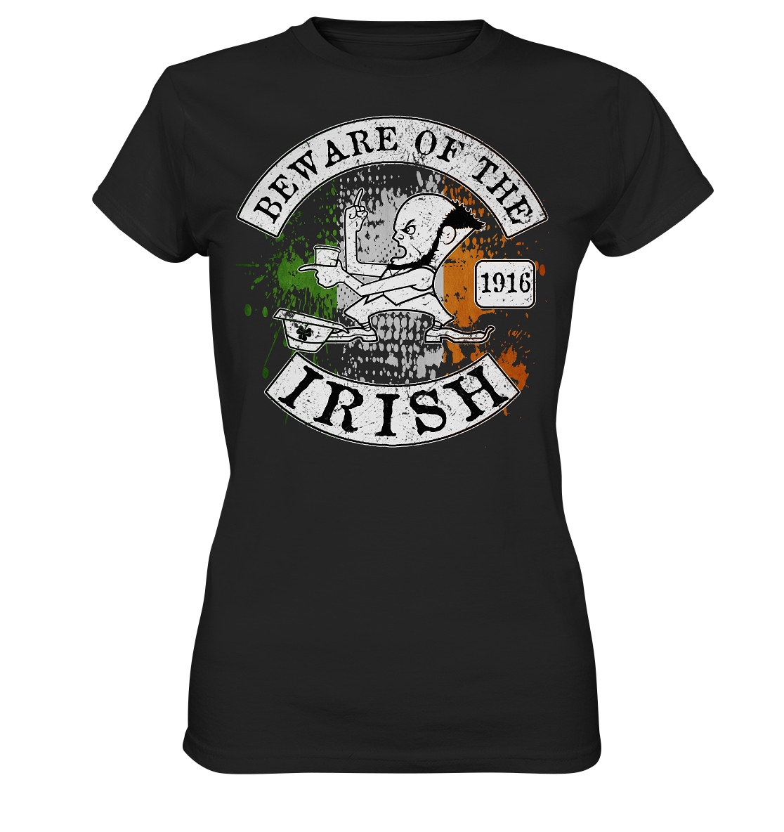 Beware Of The Irish - Ladies Premium Shirt
