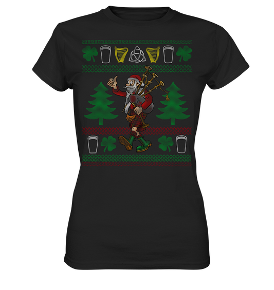 Kilted Santa (Christmas) - Ladies Premium Shirt