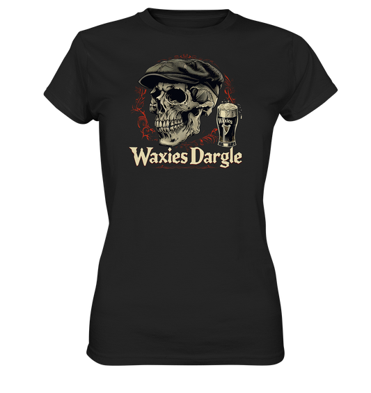 Waxies Dargle "Flatcap / Skull I"  - Ladies Premium Shirt
