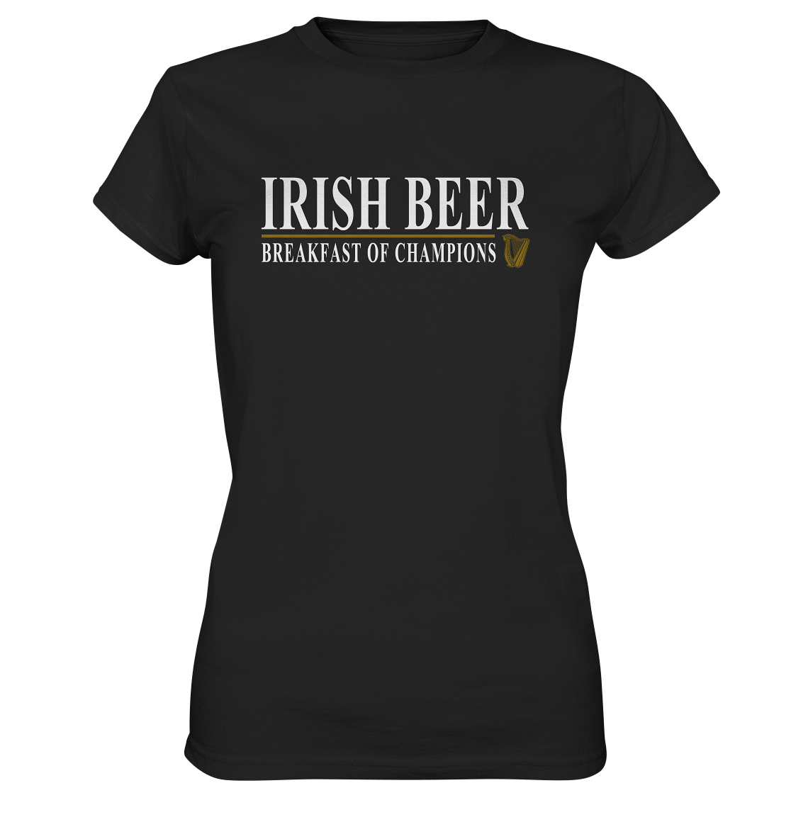Irish Beer "Breakfast Of Champions" - Ladies Premium Shirt