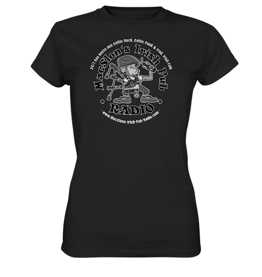 MacSlon's Radio "24/7 - Classic Logo"  - Ladies Premium Shirt