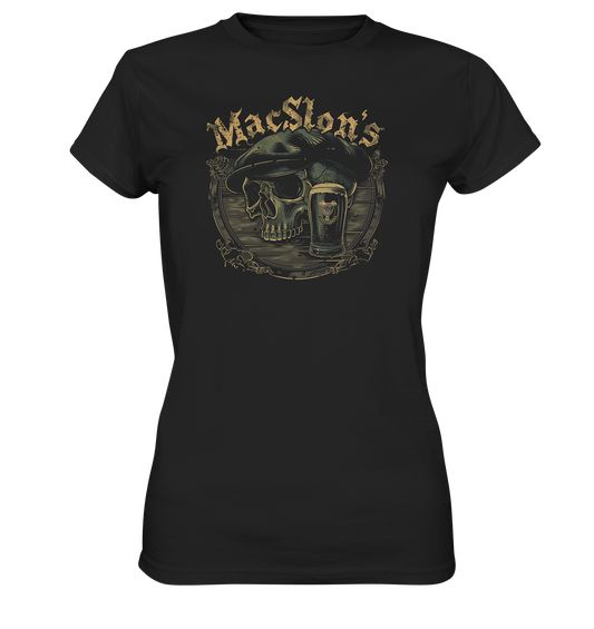 MacSlon's "Flatcap-Skull III"  - Ladies Premium Shirt