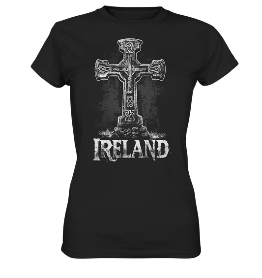Ireland "Celtic Cross I"  - Ladies Premium Shirt