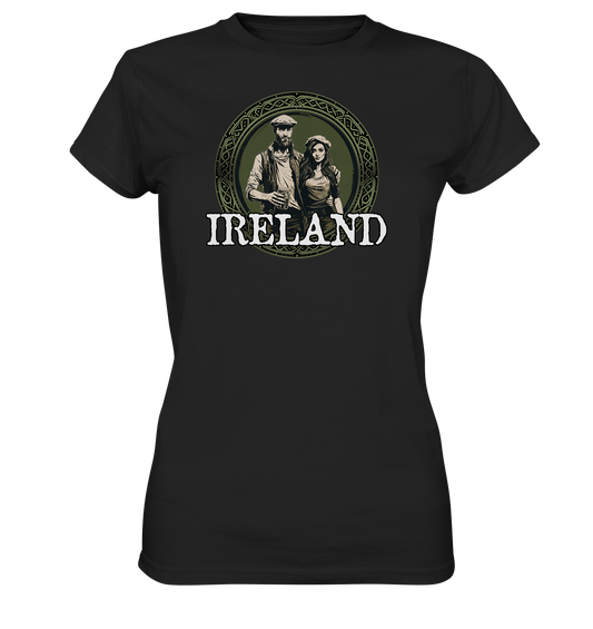 Ireland "Irish Couple" - Ladies Premium Shirt