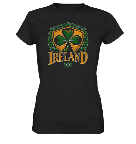 Ireland "Shamrock / Crest"  - Ladies Premium Shirt