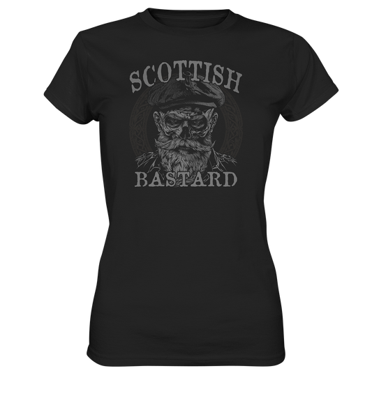 Scottish Bastard "Flatcap Skull I" - Ladies Premium Shirt