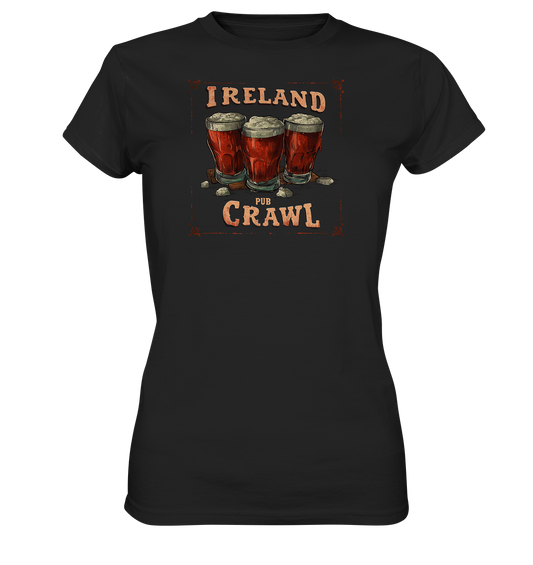 Ireland "Pub Crawl II" - Ladies Premium Shirt