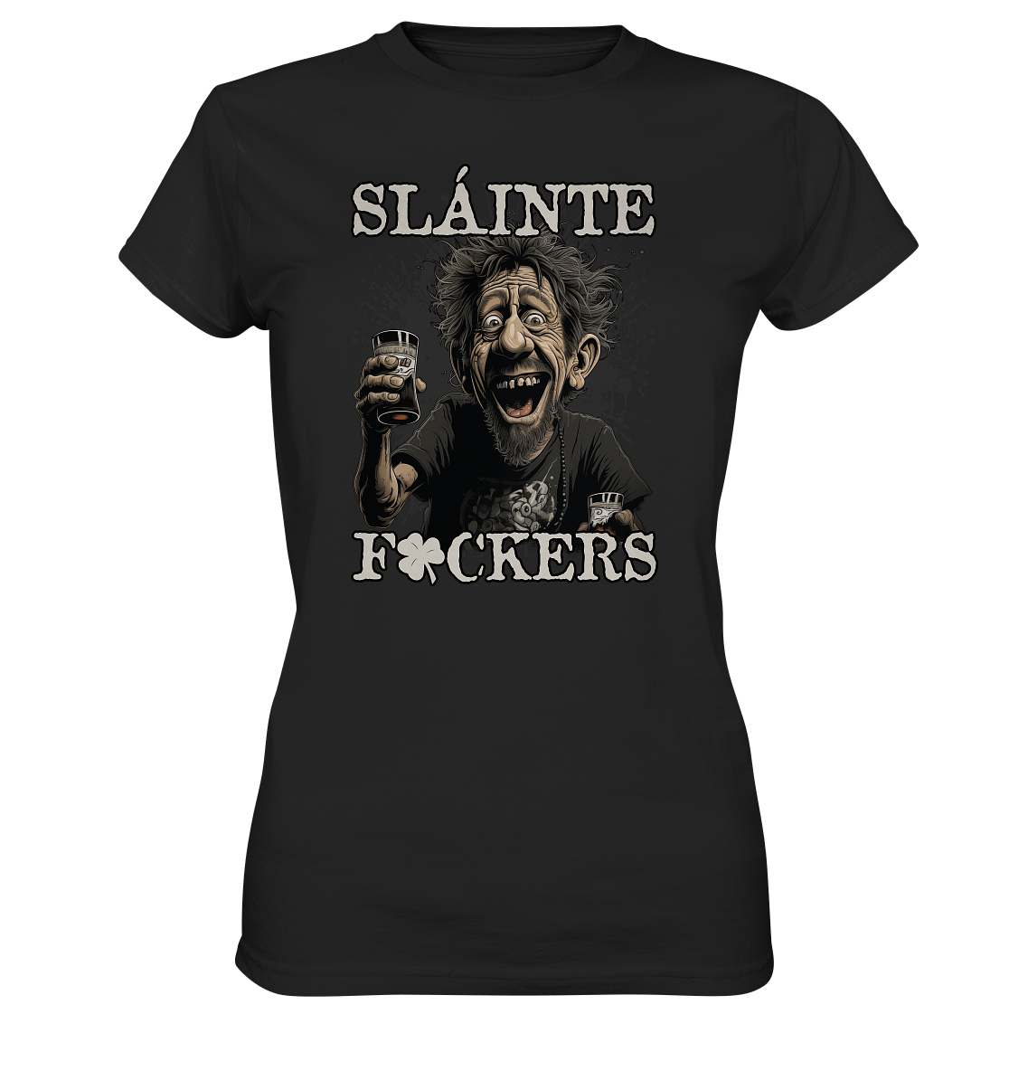 Sláinte F*ckers "O'Hooligan" - Ladies Premium Shirt