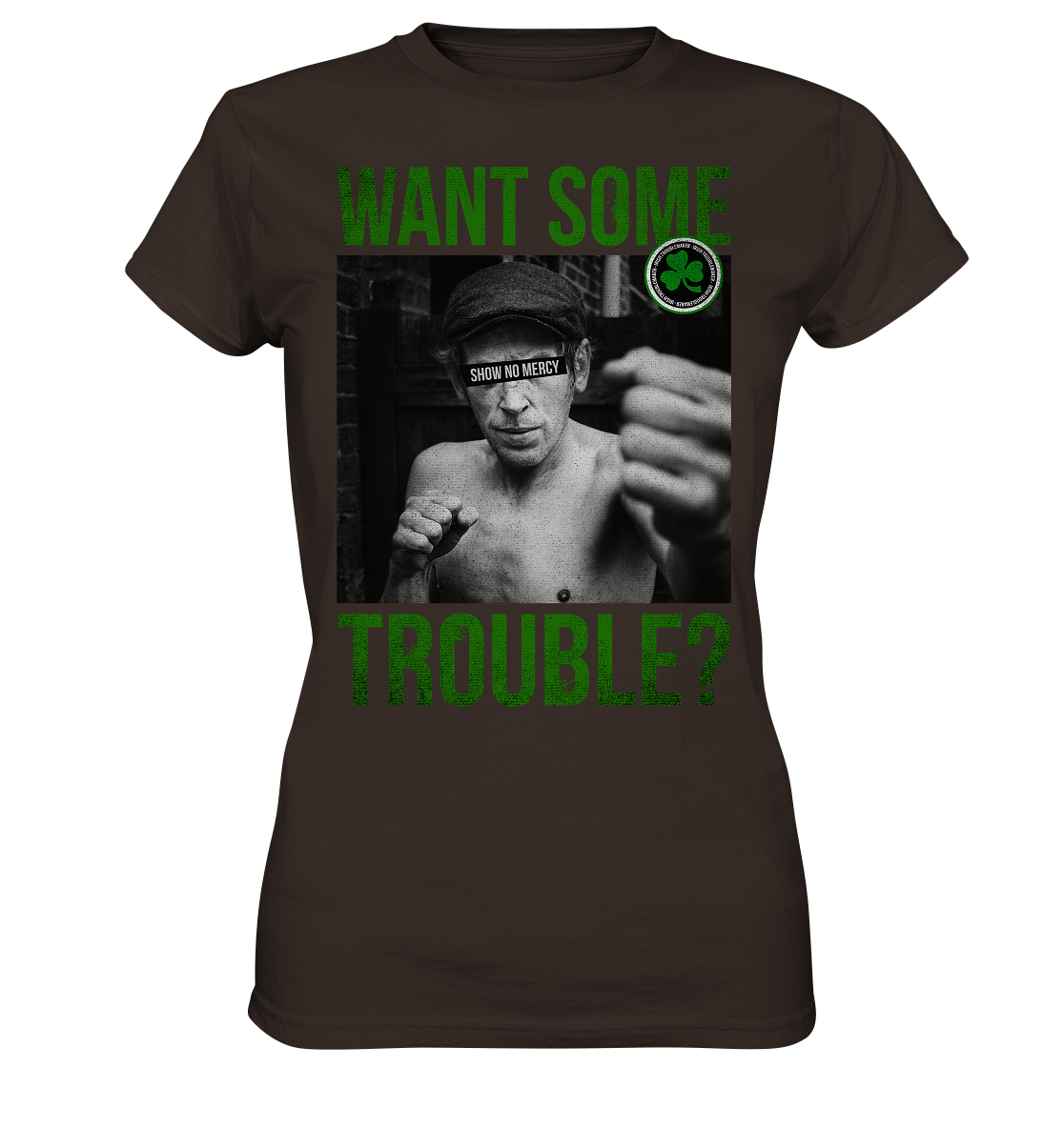 Want Some Trouble - Ladies Premium Shirt