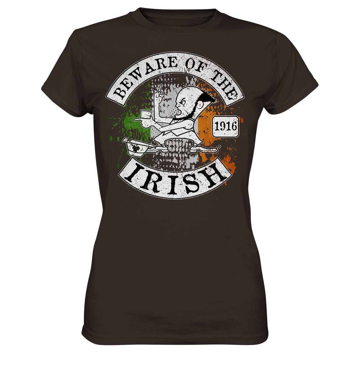 Beware Of The Irish - Ladies Premium Shirt