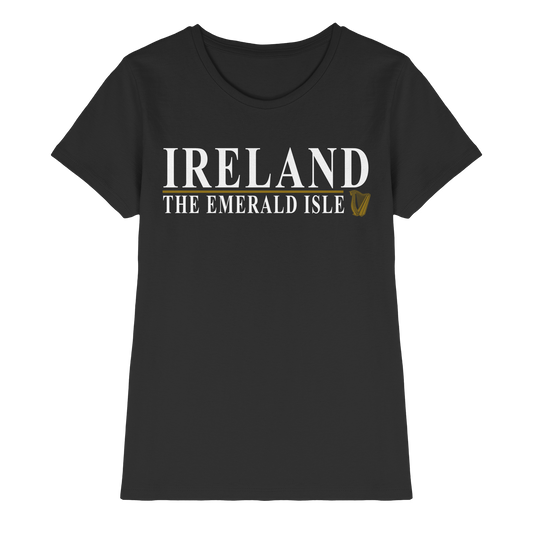 Ireland "The Emerald Isle"  - Ladies Premium Shirt