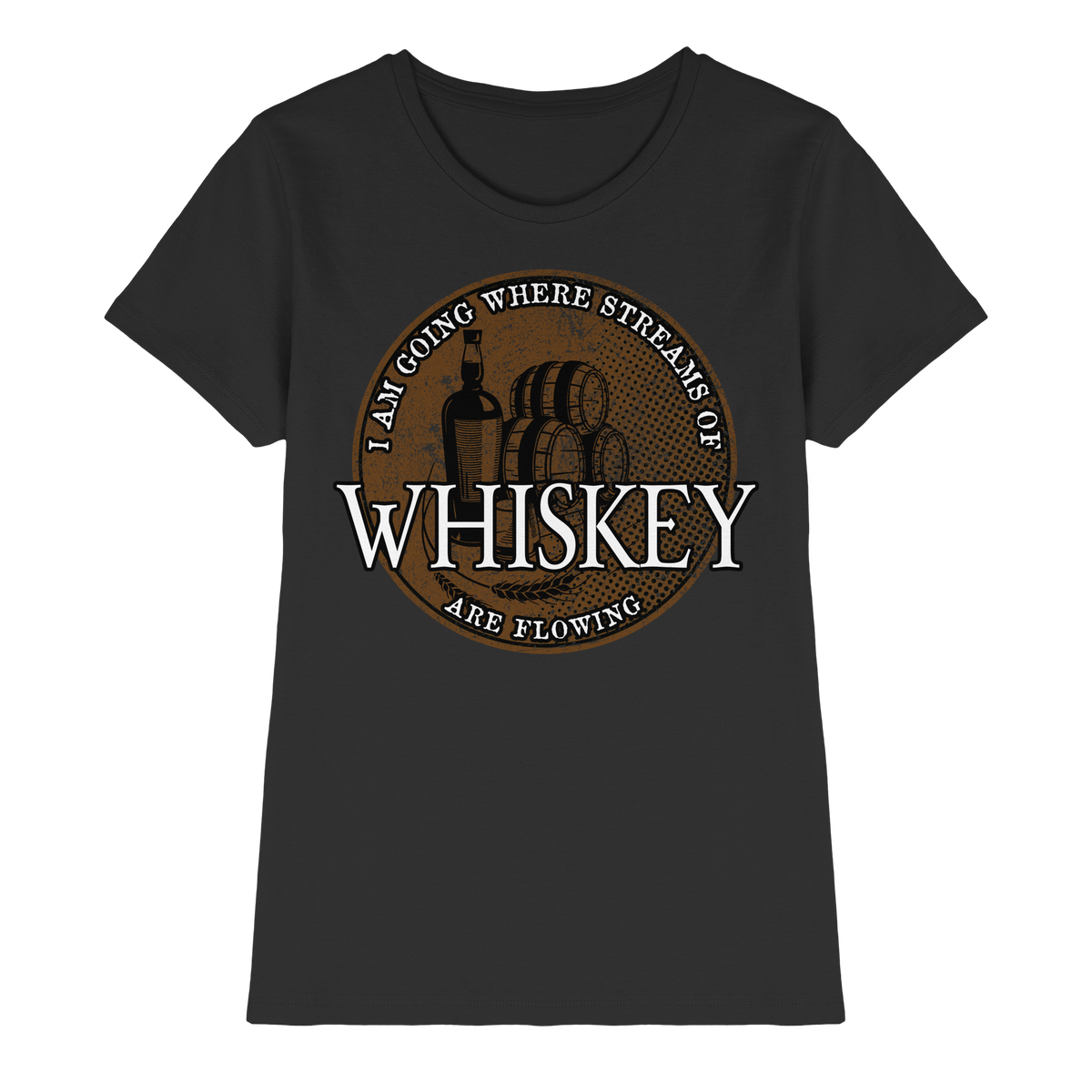 Streams Of Whiskey  - Ladies Premium Shirt