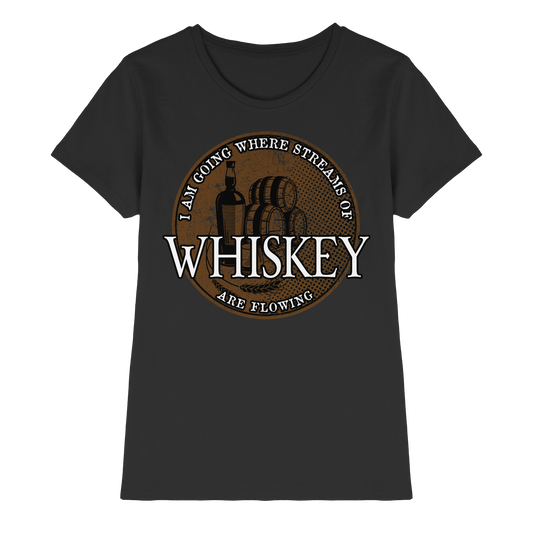 Streams Of Whiskey  - Ladies Premium Shirt