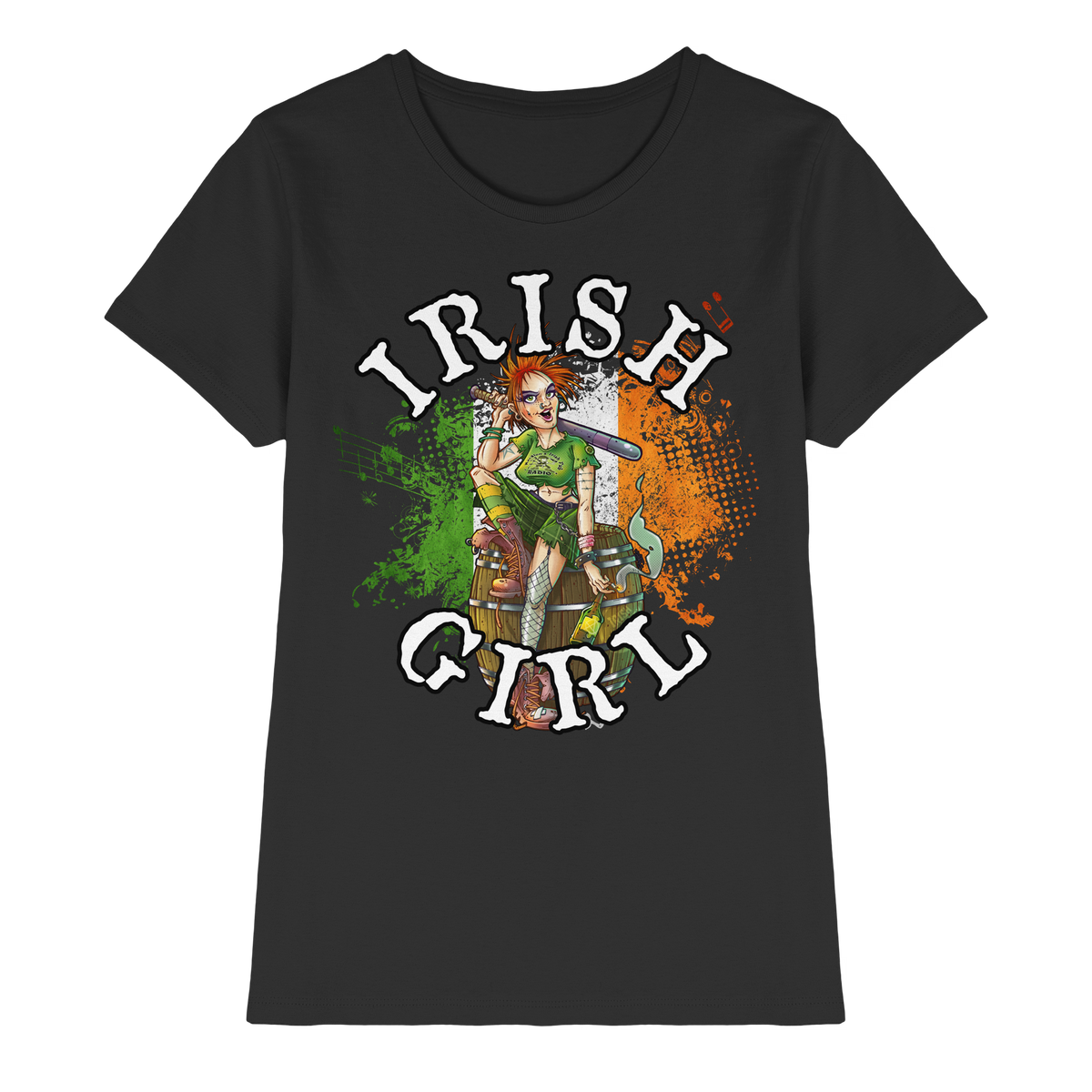 Irish Girl  - Ladies Premium Shirt